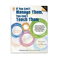 If You Can't Manage Them, You Can't Teach Them cover