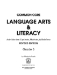 Language Arts and Literacy Grade 5 page