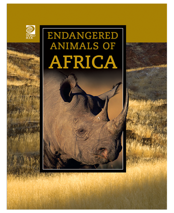Endangered Animals of Africa cover