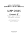 Basic Not Boring Middle Grades Map Skills page