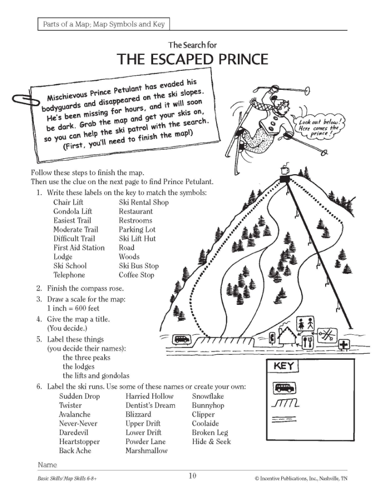 Middle Grades Map Skills World Book