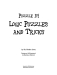 Puzzle It Logic Puzzles and Tricks page