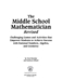 Middle School Mathematician page