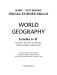 Basic Not Boring Middle Grades World Geography page