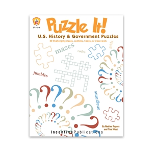 Puzzle it U.S. History and Government cover