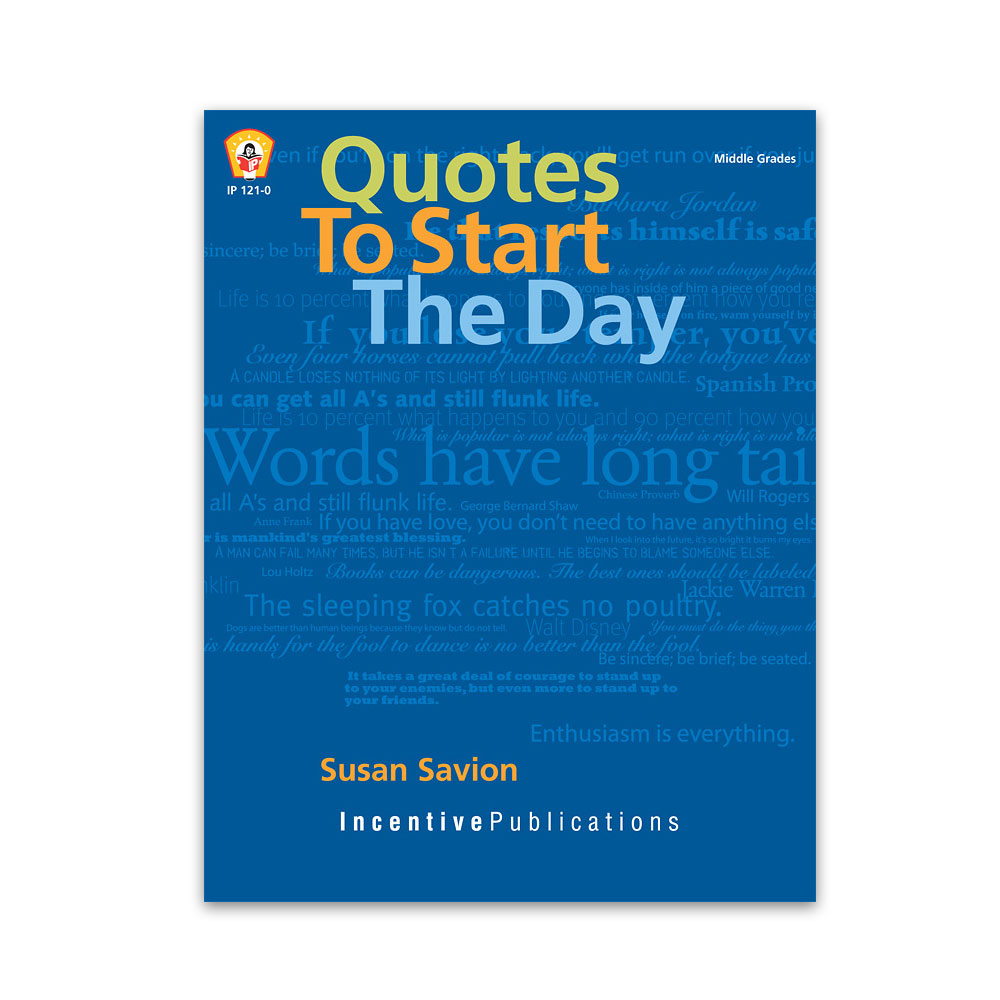 Quotes To Start The Day cover