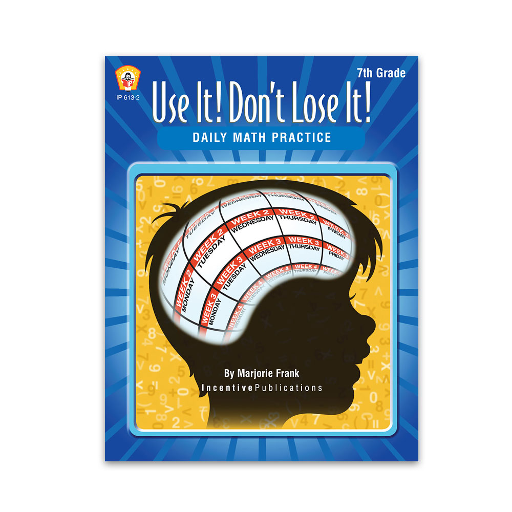 Use It Don't Lose It Math 7th Grade cover