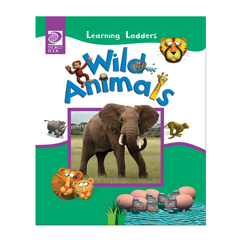 Wild Animals World Book